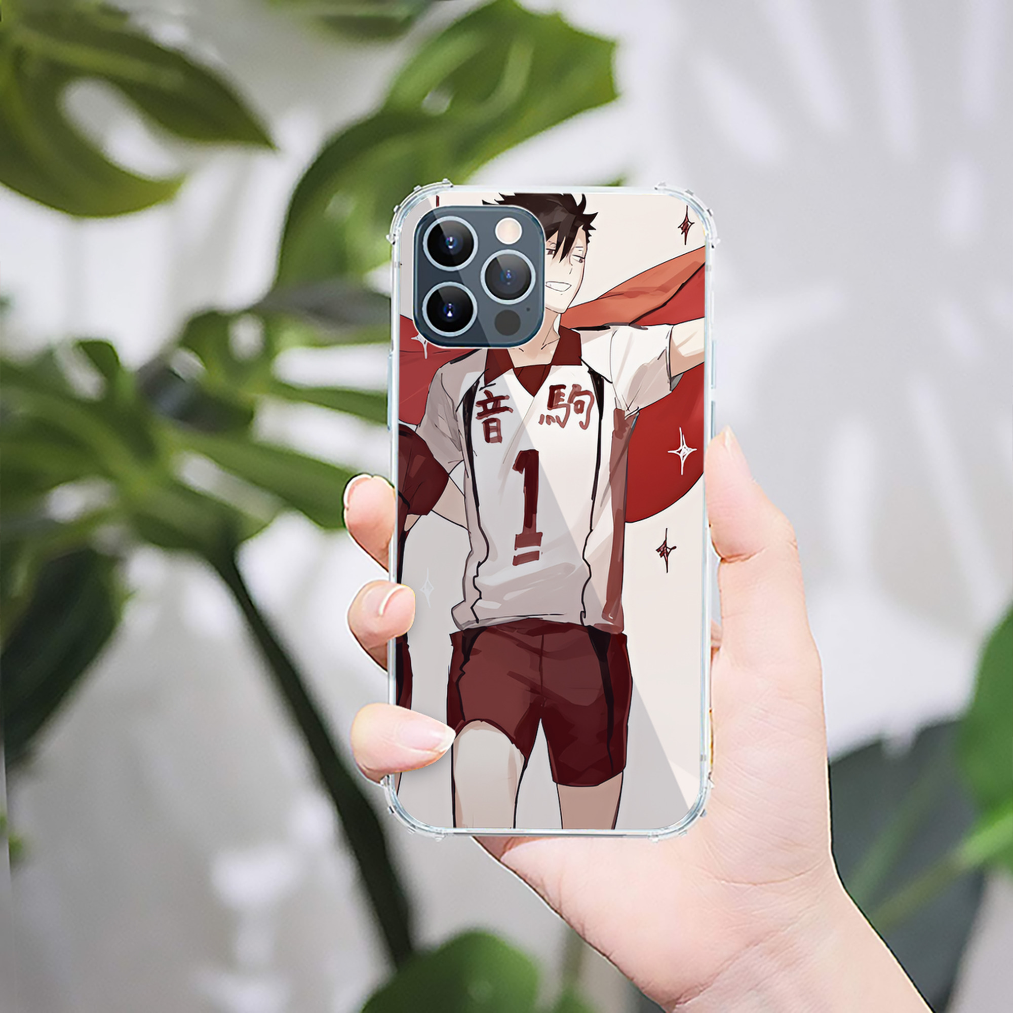 （画像用） ハイキュー!! Haikyu!! 【iPhone 12シリーズ対応】透明スマホケース（クリアソフトケース）